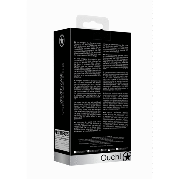 Masker met Ogen en Mondopening - Afbeelding 3