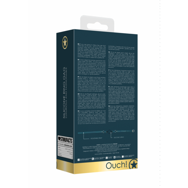Siliconen Open Ring Gag - Afbeelding 3