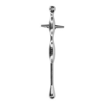Penis Plug with Ribs - 0.2 / 6 mm