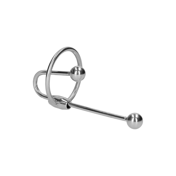 Stainless Steel Penis Plug with Ball - 0.4 / 10 mm - Afbeelding 3