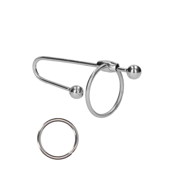 Stainless Steel Penis Plug with Ball - 0.4 / 10 mm