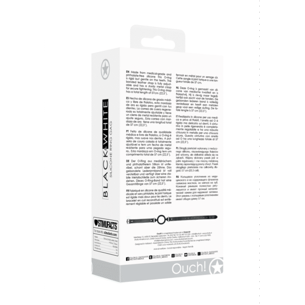 Silicone Ring Gag - Afbeelding 3