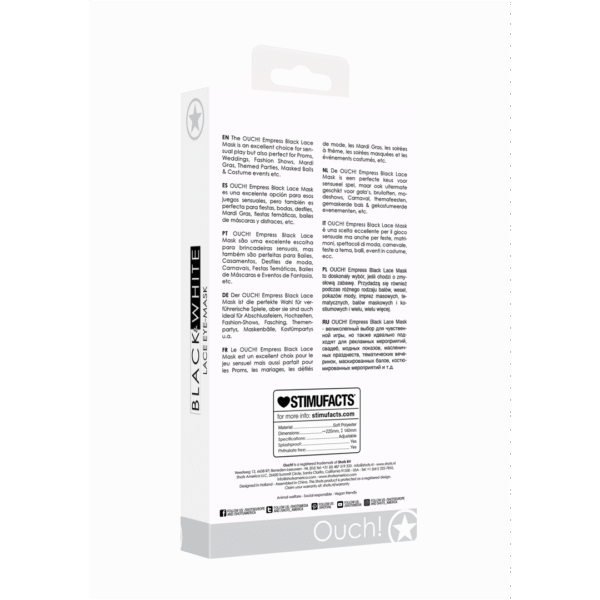 Keizerin - Kanten Masker - Afbeelding 3