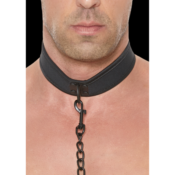 Neopreen Halsband met Leash