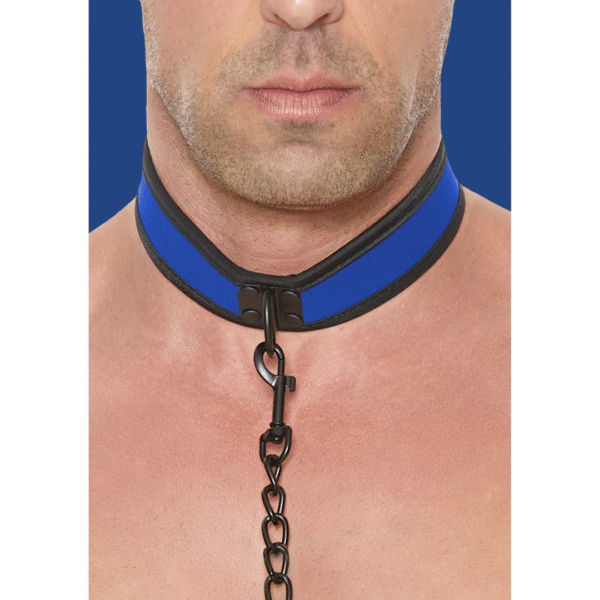 Neopreen Halsband met Leash