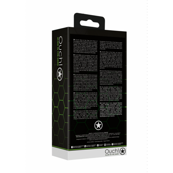 Buttplug met Cockring - Glow in the Dark - Afbeelding 3