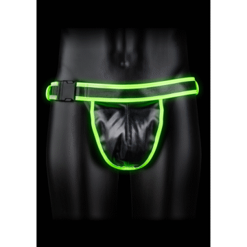 Jockstrap met Buckle - Glow in the Dark - S/M