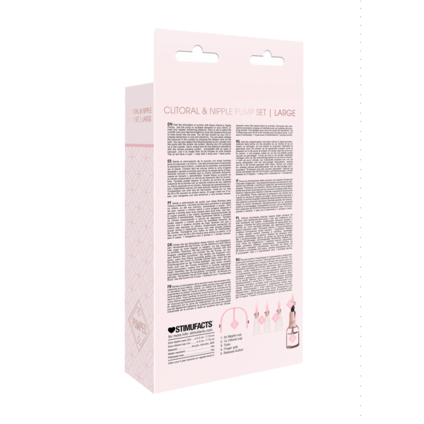 Clitorale  Tepelpomp Set Middel - Groot - Afbeelding 3