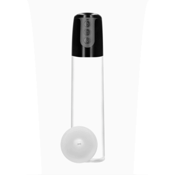 Automatische Cyber Pomp met Masturbatie Sleeve