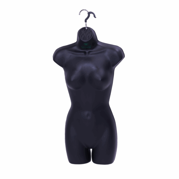 Ouch! GITD Mannequin Full Body Female - Black