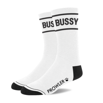Bussy Sokken - Wit/Zwart