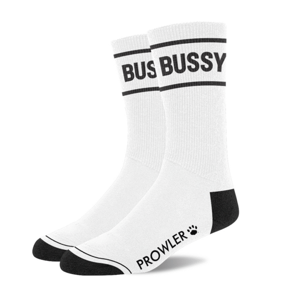 Bussy Sokken - Wit/Zwart