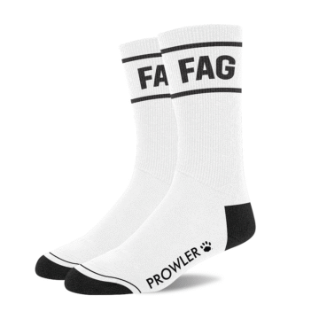 Fag Sokken - Wit/Zwart