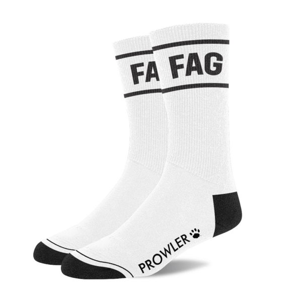 Fag Sokken - Wit/Zwart