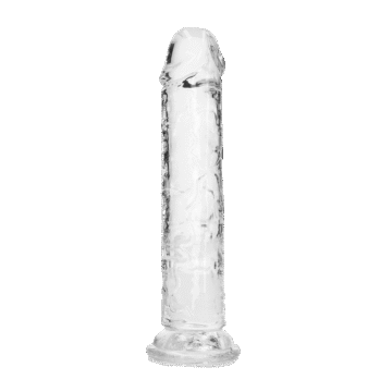 Rechte Realistische Dildo met Zuignap - 7'' / 18