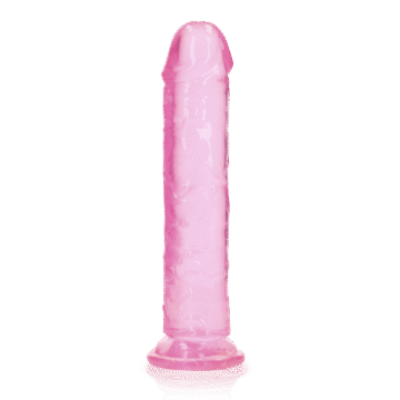 Rechtdoorgaande Realistische Dildo met Zuignap - 9'' / 23
