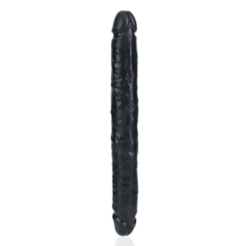 Slim Double Ended Dong 12 / 30,5 cm - Zwart