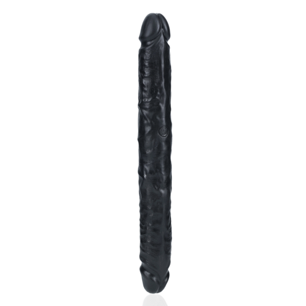 Slim Double Ended Dong 12 / 30,5 cm - Zwart