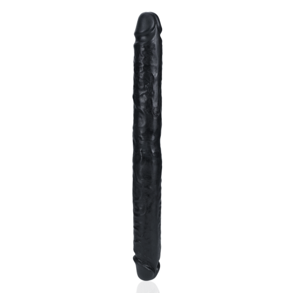 Slim Double Ended Dong 14 / 35,6 cm - Zwart