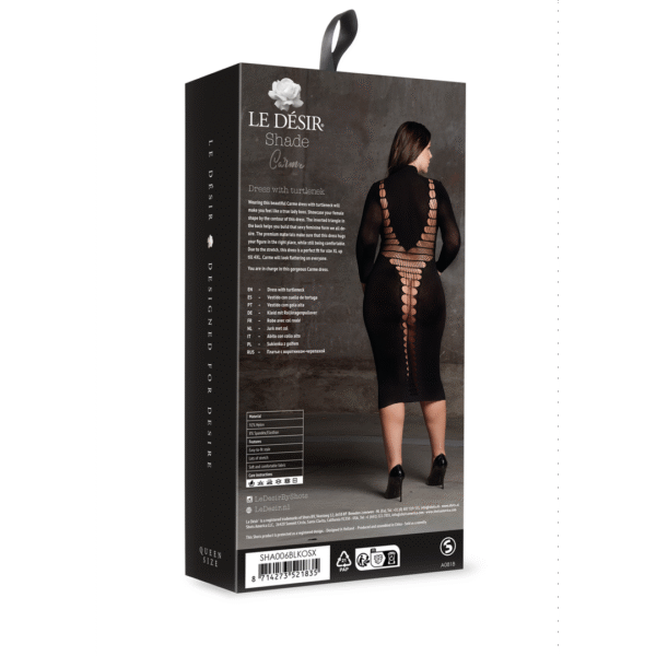 Carme XI - Jurk met Col - Plus Size - Afbeelding 3