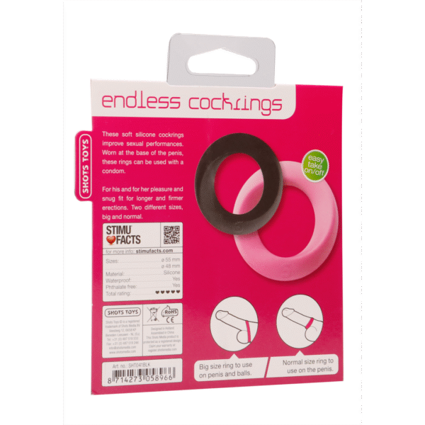 Eindeloze Cockring - Groot  Medium - Afbeelding 3