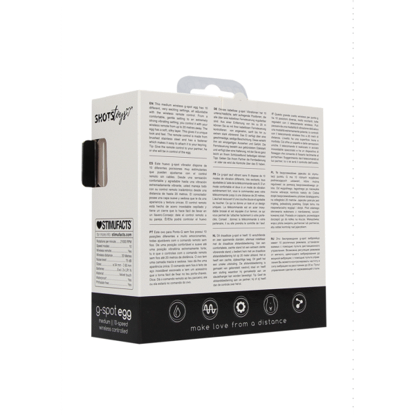 Draadloze Vibrerende G-Spot Ei - Medium - Afbeelding 3