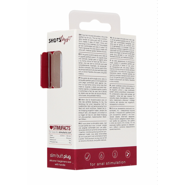 Slanke Beginner Butt Plug - Afbeelding 3