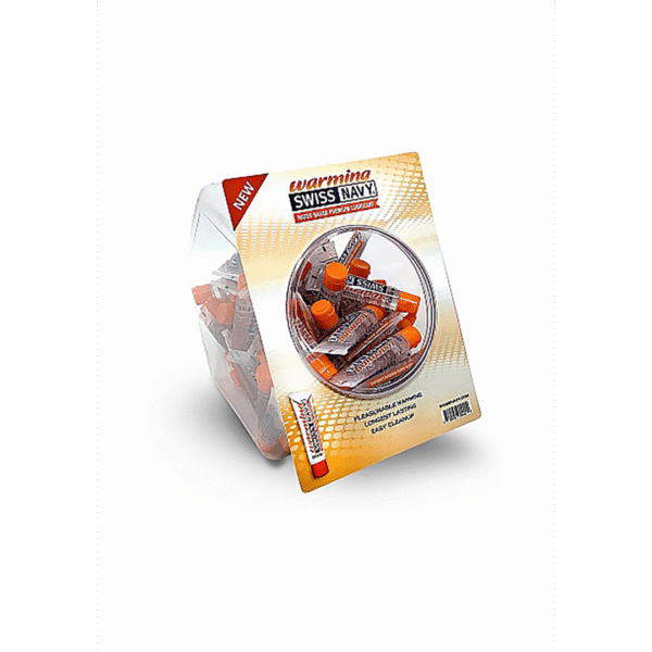 Premium - Waterbased Heating Lubricant - Fishbowl - 50 Stuks