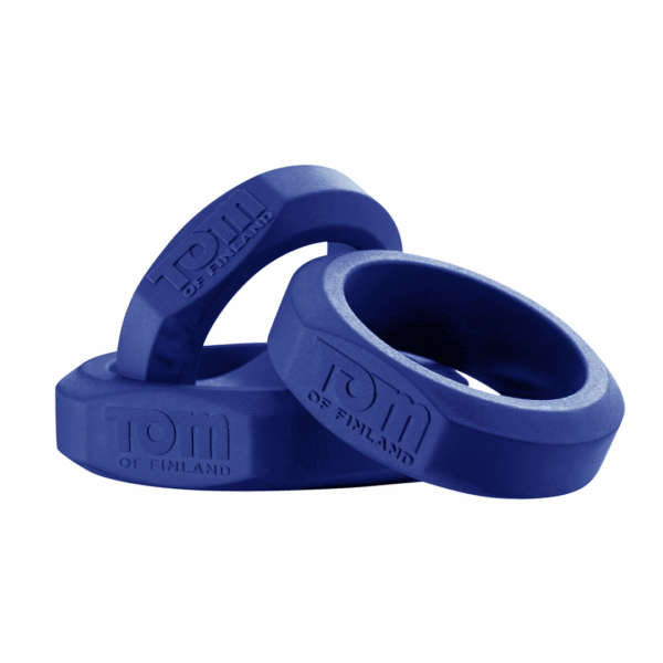 3-delige siliconen cockring set