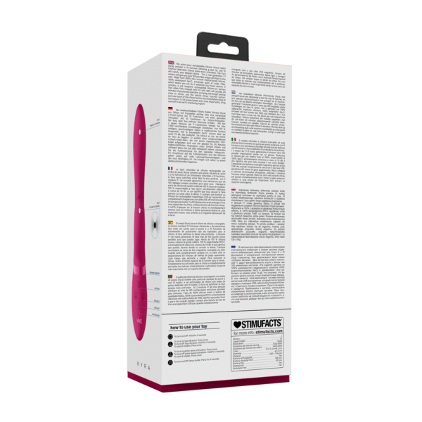 Kyra - Pulse Clitoral Rabbit - Roze - Afbeelding 3