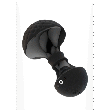 Enoki - Buigbare Massager - Zwart