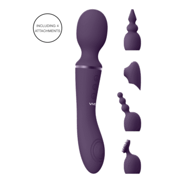 Nami - Pulse Wave  Vibrating Wand - Paars