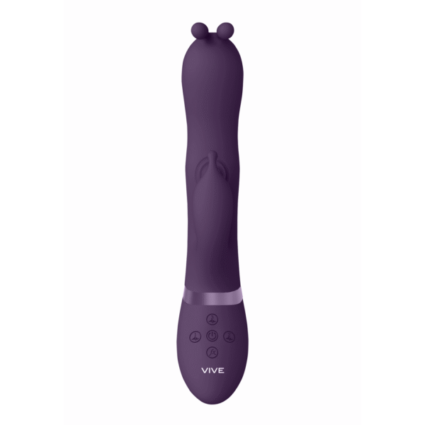 Gada - Vibrerende Bunny Ear G-Spot Rabbit met Pulse Wave Shaft - Afbeelding 3
