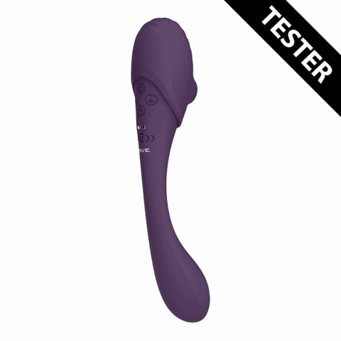 Mirai - Dubbelzijdige Pulse Wave  Air Wave Buigbare Vibrator - Tester