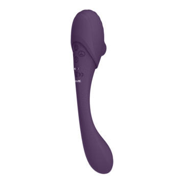 Mirai - Dubbelzijdige Pulse Wave  Air Wave Buigbare Vibrator