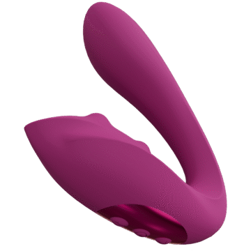 Yuki - Dual Motor G-Spot Vibrator met Masserende Parels - Roze