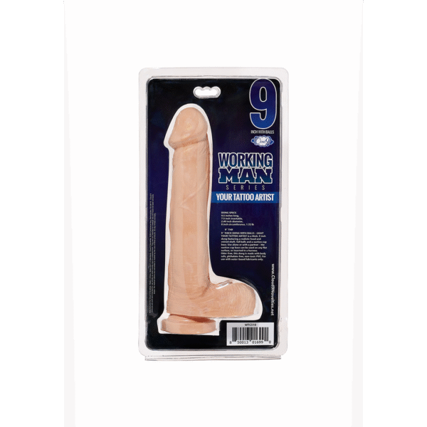 Working Man - Your Tattooist Dildo - 9 / 23 cm - Afbeelding 3