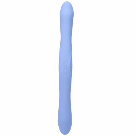 Duet - Double Ended Vibrator met Draadloze Afstandsbediening - Periwinkle