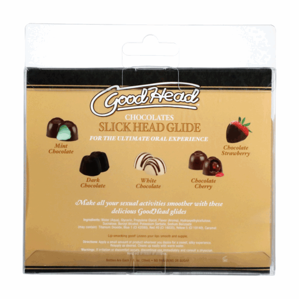 Slick Head Glide - Chocolates - 5 Pack - 1 fl oz / 29 ml - Afbeelding 3