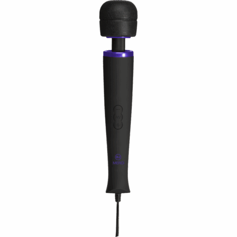 Power Wand - Ultra-Powerful Silicone Wand Massager - Zwart