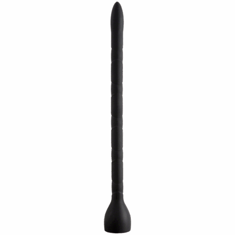 In Deep - Premium Silicone Anale Slang - Zwart