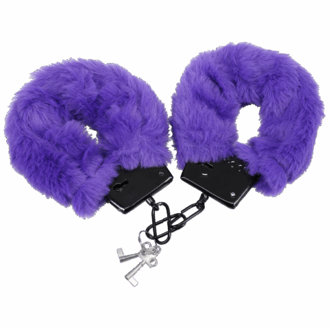 Fluff Cuffs - Paars