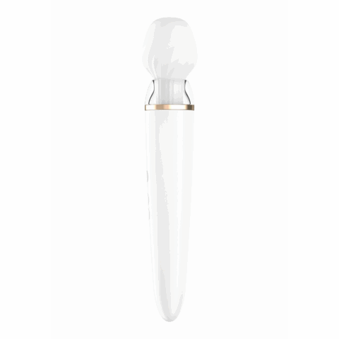 Double Wand-er Wand - Massage Wand en Vibrator - Wit