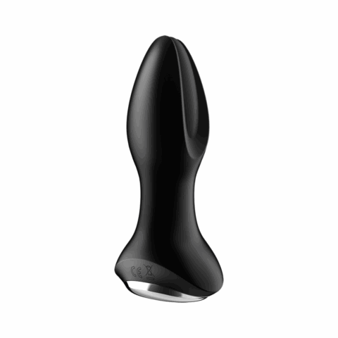 Rotar Plug 2Plus - Vibrerende Butt Plug met App - Zwart