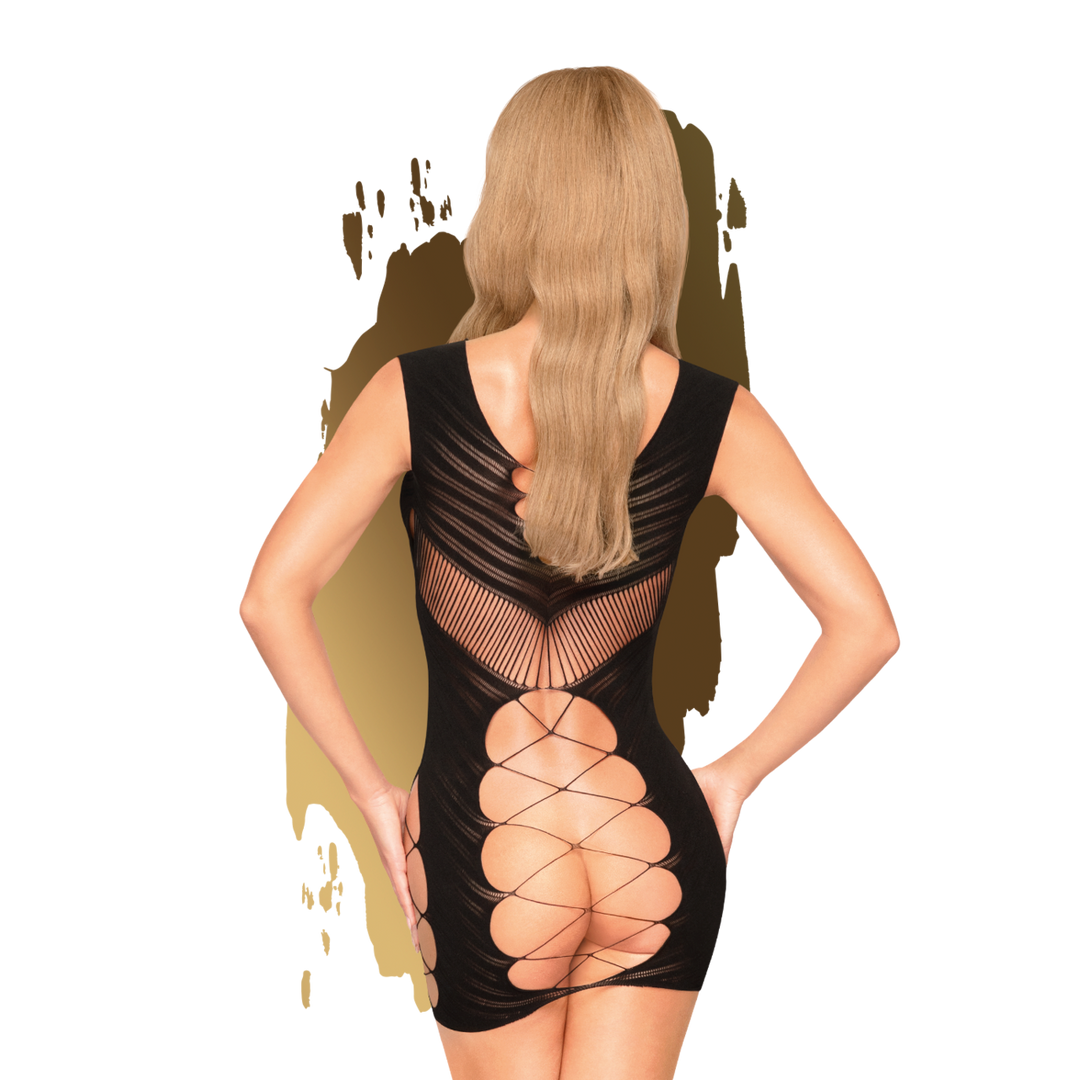 Flame On The Rock - Jurk - Plus Size - Zwart - Afbeelding 3