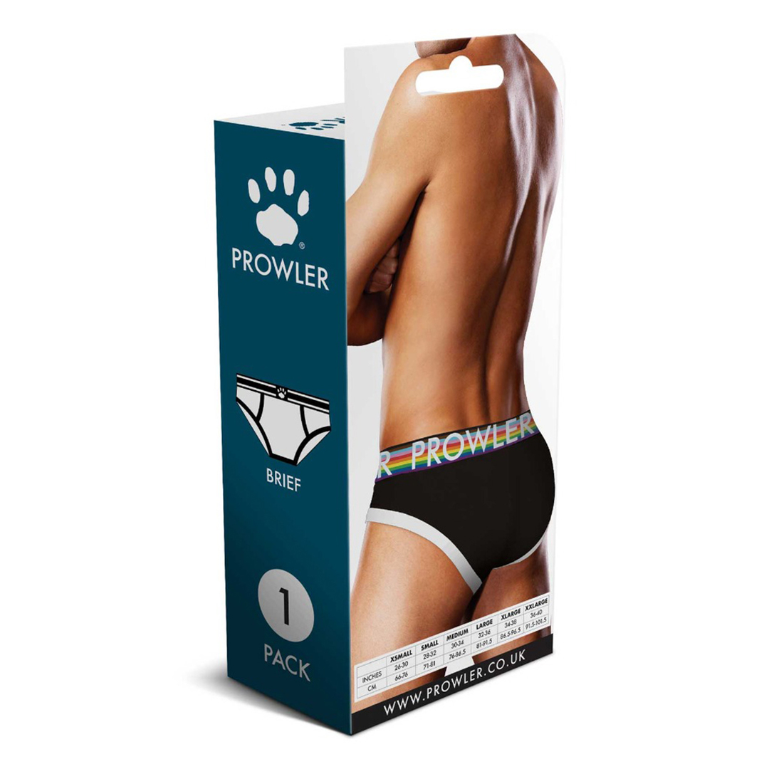 Oversized Paw Brief - M - Zwart - Afbeelding 3