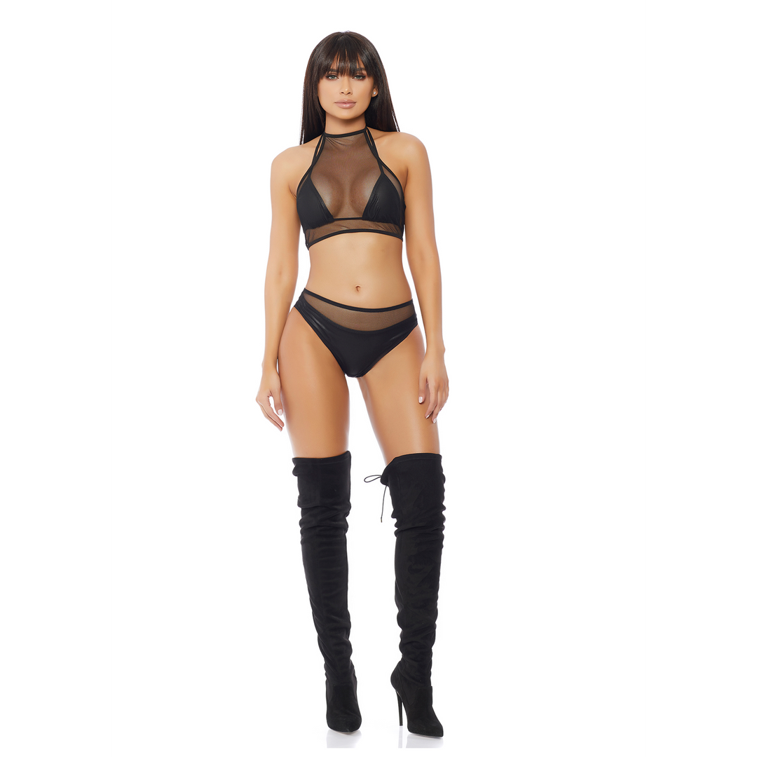 Impulse Top and Panty - Black - Afbeelding 3