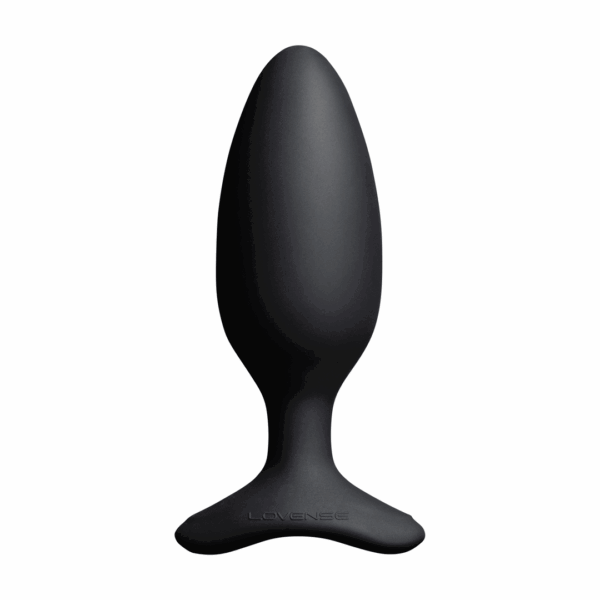 Hush 2 - App-bestuurde Vibrerende Buttplug - 1,75 / 4,4 cm - Zwart