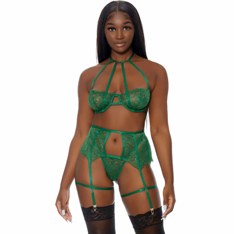 In Full Bloom - Lingerie Set - M