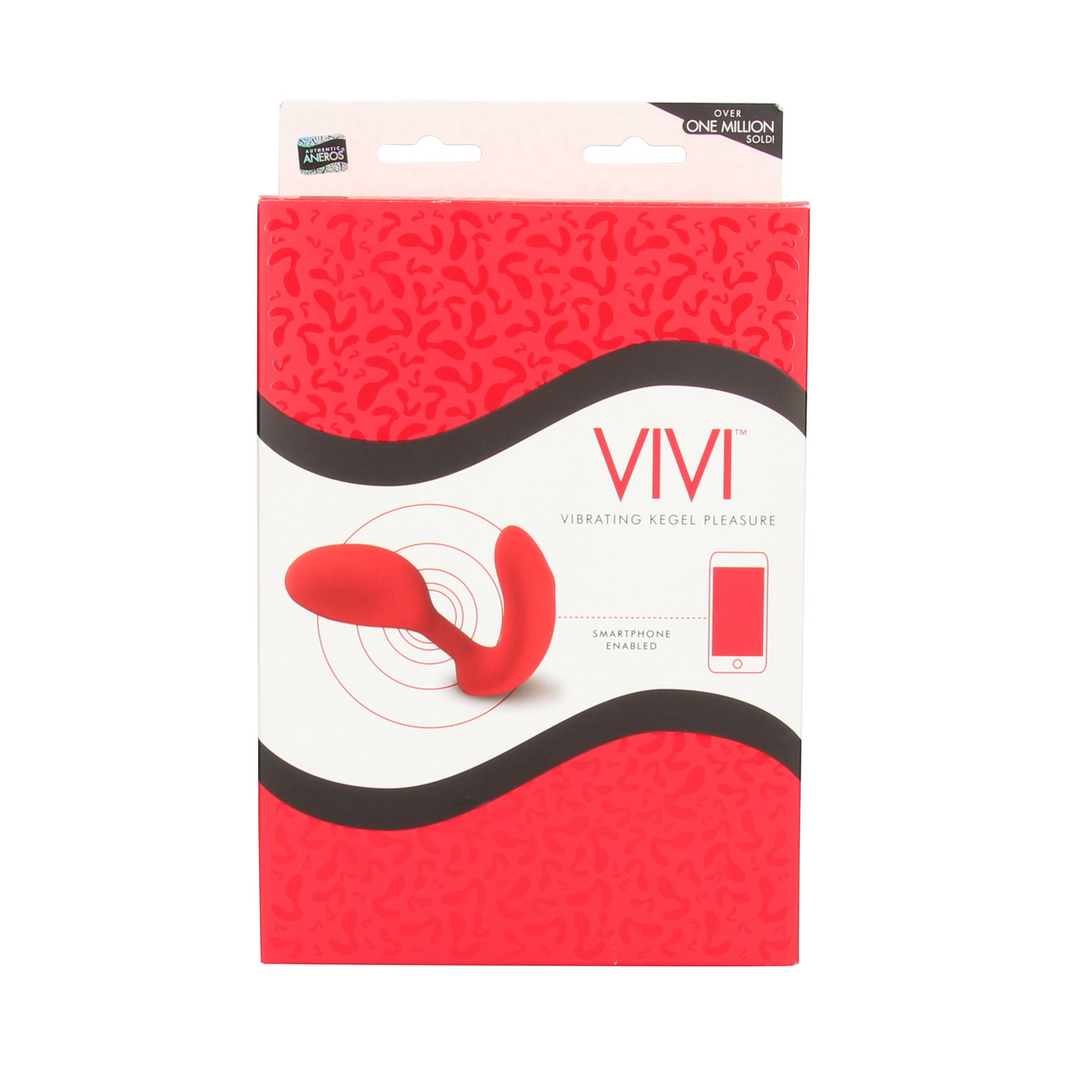 Vivi - Vibrerende Kegel Pleaser - Rood - Afbeelding 3